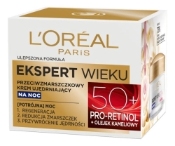 LOR DERMO EX WIEKU 50+ Krem n/noc&