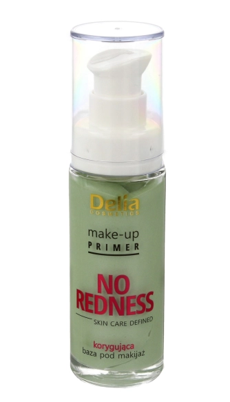 DELIA COSMETICS Skin Care Defined Baza pod makijaż No Redness korygująca 30ml