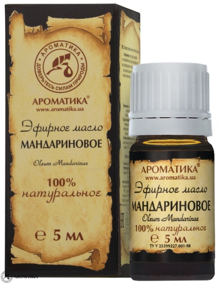 Olejek Mandarynkowy, Aromatika, 100% Naturalny 5 ml