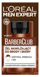 LOREAL Men Expert Barber Club Żel nawilżający do brody i skóry 50 ml