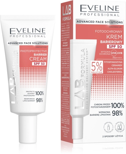 EVELINE Lab Formula Fotoochronny krem barierowy SPF 50 40 ml