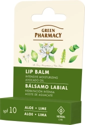 Бальзам для губ Алое та лимон, GREEN PHARMACY, 3,6г