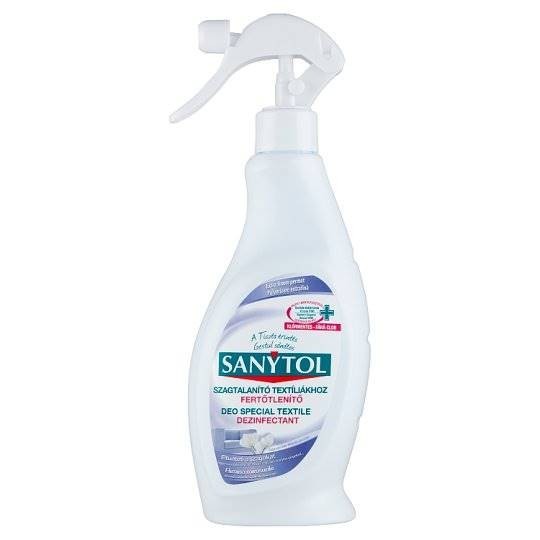SANYTOL Dezodorant dezynfekujący do tkanin w sprayu 500 ml