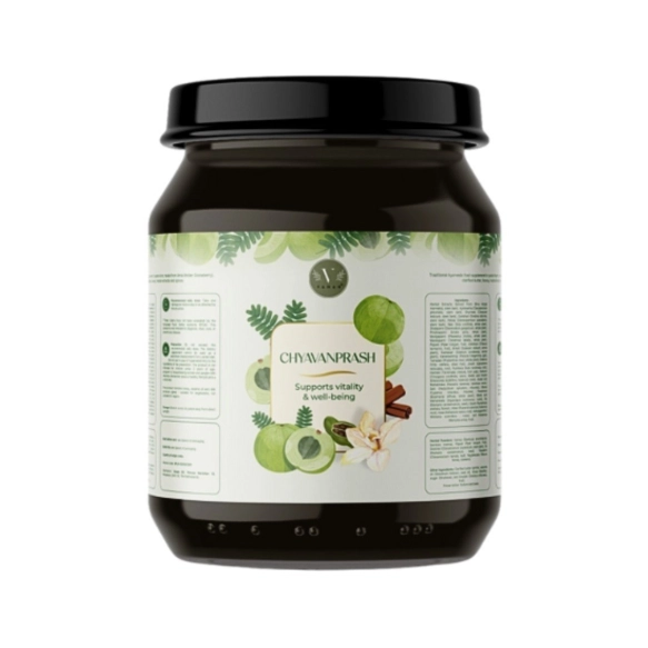 VANAN Chyawanprash Tradycyjna ajurwedyjska pasta ziołowa Suplement diety 500g - (termin 09.2026)