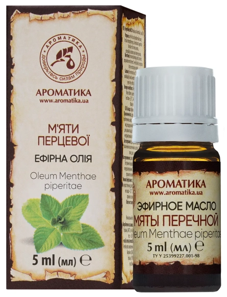 Olejek Miętowy (Mięta), 100 % Naturalny Aromatika 5 ml