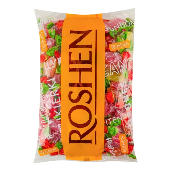 Roshen Citrus Mix – Fruit Citrus Candies, 1 kg