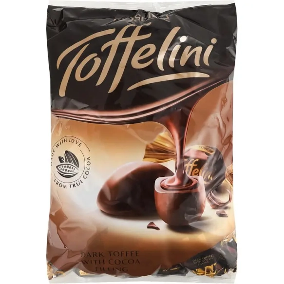 Цукерки з шоколадною начинкою Roshen Toffelini, 1кг