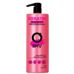 Szampon Keratynowy do Włosów Łamliwych i Matowych, O'SHY Keratin Shampoo, 1000ml