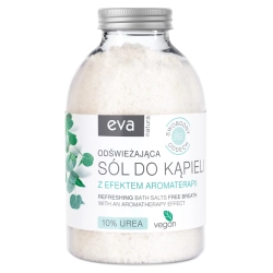 Odświeżająca Sól do Kąpieli Swobodny Oddech 10% Urea, EVA Natura, 420g