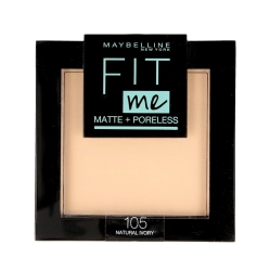 Maybelline Fit Me! Puder kompaktowy Matte+Poreless nr 105 Natural Ivory  9g