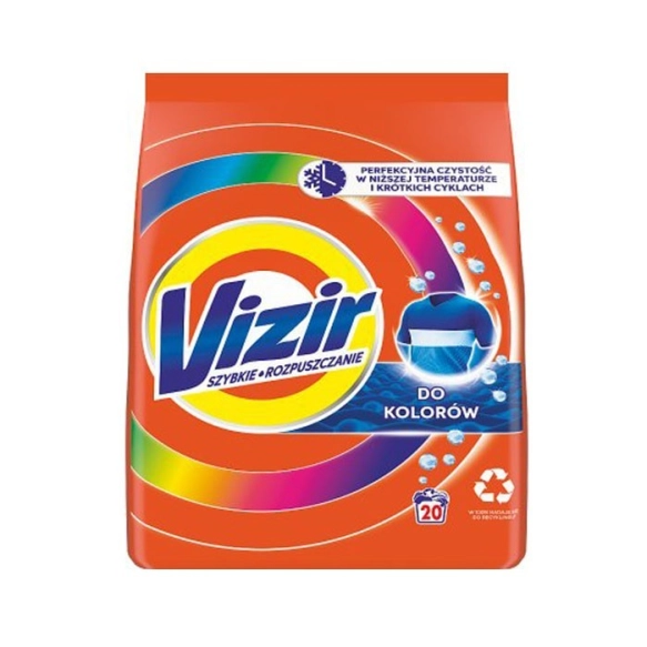 VIZIR Color Proszek do prania tkanin kolorowych (35 prań) 1,1 kg