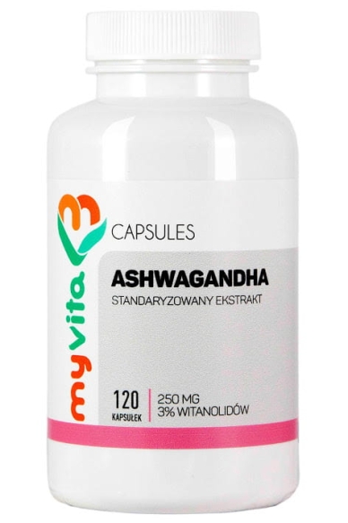 Ashwagandha 3% 250mg, Myvita