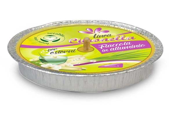 Citronella Candle in an Aluminum Tin Ø14 cm
