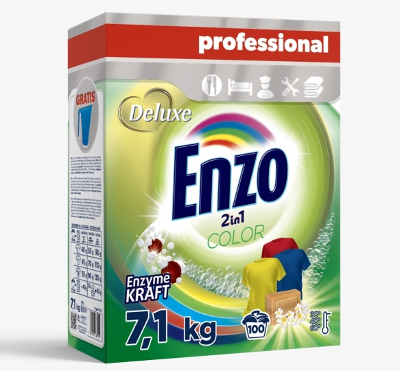 DELUXE Enzo Proszek do prania kolorowego 7,1 kg