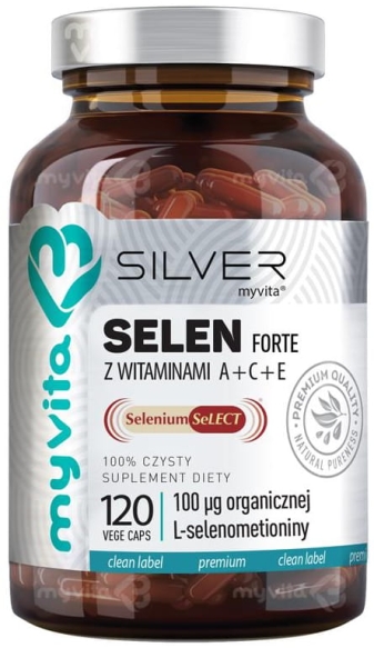 Selenium Forte with Vitamins A + C + E, MyVita SILVER PURE