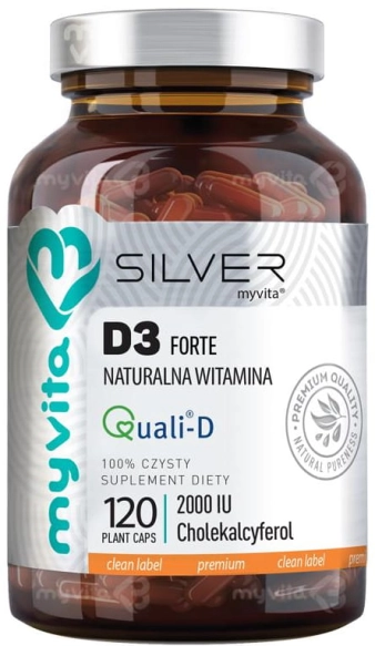 Vitamin D3 Forte 4000j.m. MyVita SILVER PURE
