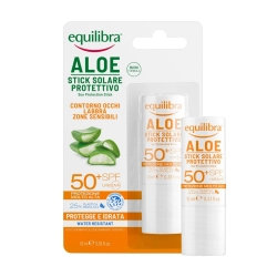 EQUILIBRA Sun Aloesowy sztyft przeciwsłoneczny  SPF 50+ UVA UVB IR 10 ml