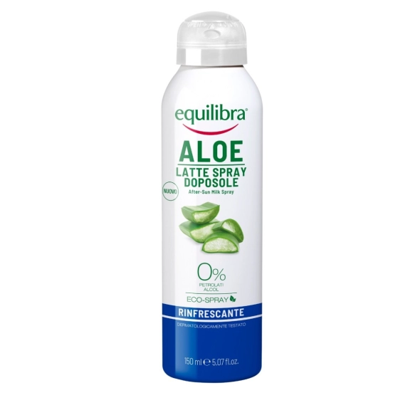 EQUILIBRA Sun Aloesowe mleczko w sprayu  po opalaniu  150 ml