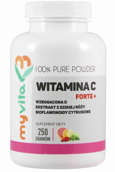 Vitamin C FORTE Plus + Wild Rose Extract, Myvita