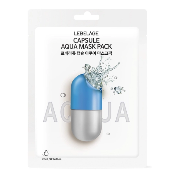LEBELAGE Maseczka w płachcie Dr. Capsule Aqua