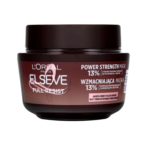 LOREAL ELSEVE maseczka 300ml FULL RESIST new &