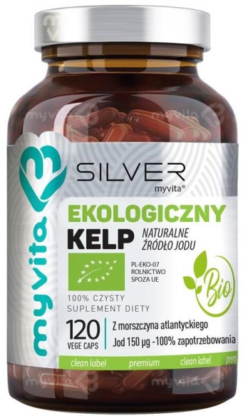 Kelp BIO 100%, Capsules, MyVita SILVER PURE