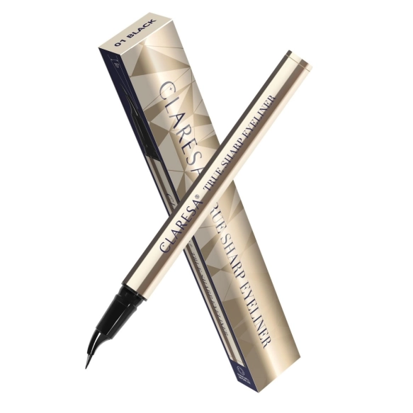 Claresa Eyeliner w pisaku True sharp 01 Blac&