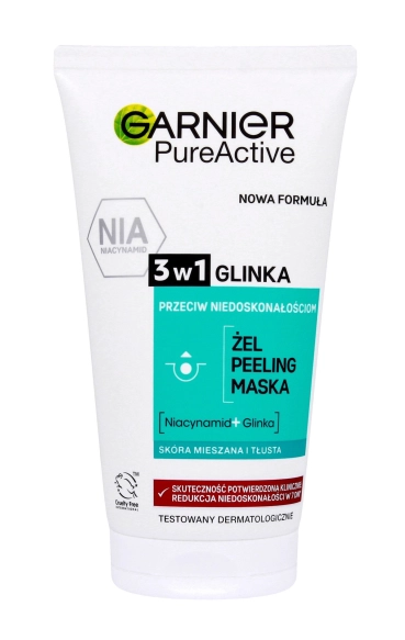 GAR GSN CZYSTA C  Żel 3w1 d/twarzy 150ml&