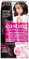 LOR CASTING nr.3102  Cool dark brown &