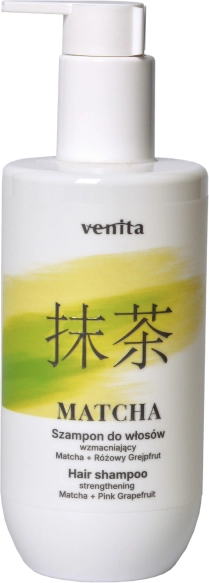 VENITA MATCHA Szampon d/wł.wzmacniający 300ml