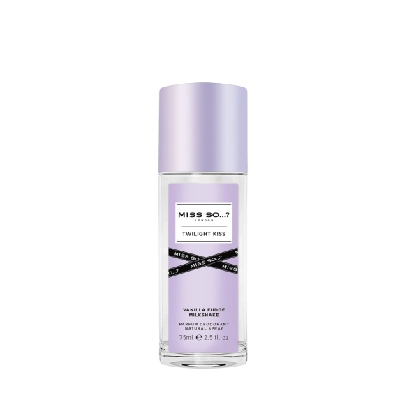 MISS SO…? London Twilight Kiss Dezodorant perfumowany dla kobiet w naturalnym sprayu 75 ml