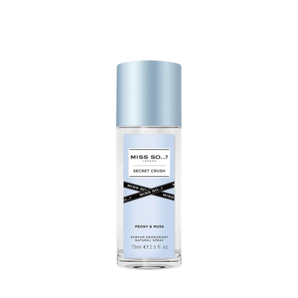 MISS SO…? London Secret Crush Dezodorant perfumowany dla kobiet w naturalnym sprayu 75 ml