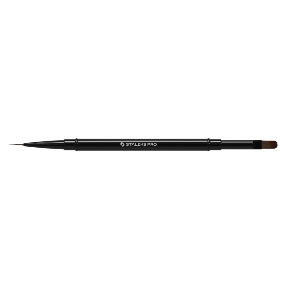 STALEX Pro Expert Pędzel do żelu dwustronny - liner 10mm / do żelu 11 mm