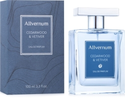 Cedarwood & Vetiver Eau de Parfum for Men, Allvernum