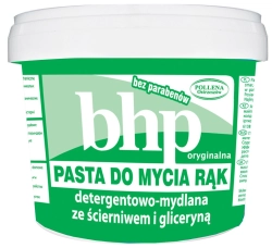 BHP Pasta do mycia rąk detergentowa-mydlana ze ścierniwem i gliceryną 500ml