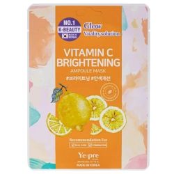 YEPRE Vitamin C Brightening Maska rozświetlająca w płachcie 1 szt.