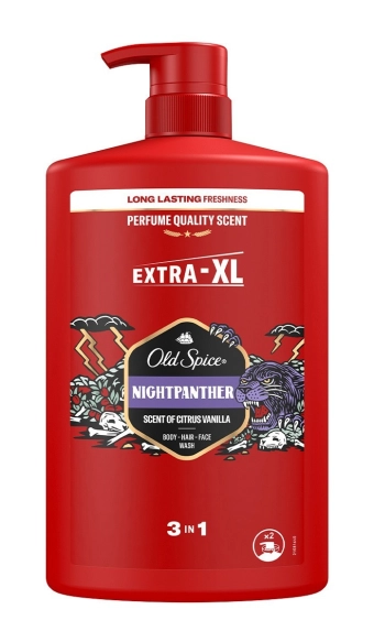 OLD SPICE Night panther Żel pod prysznic i szampon dla mężczyzn 3w1 1000 ml