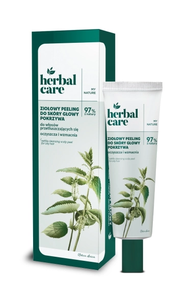 FARMONA Herbal Care Ziołowy Peeling do skóry głowy Pokrzywa - do włosów przetłuszczających się
