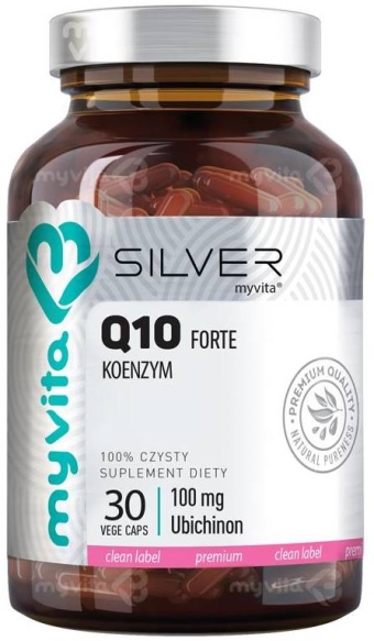 Coenzyme Q10 100mg SILVER PURE, MyVita