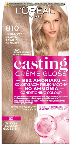 LOR CASTING nr 810  Perłowy Blond&