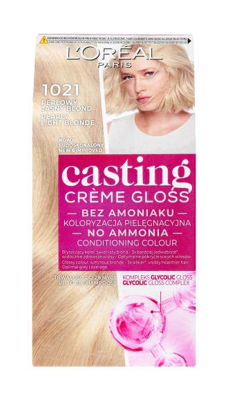 LOR CASTING nr.1021  Perłowy Jasny Blond&