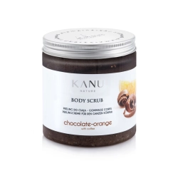 KANU Nature Peeling do ciała Czekoladowo pomarańczowy z kawą 350g