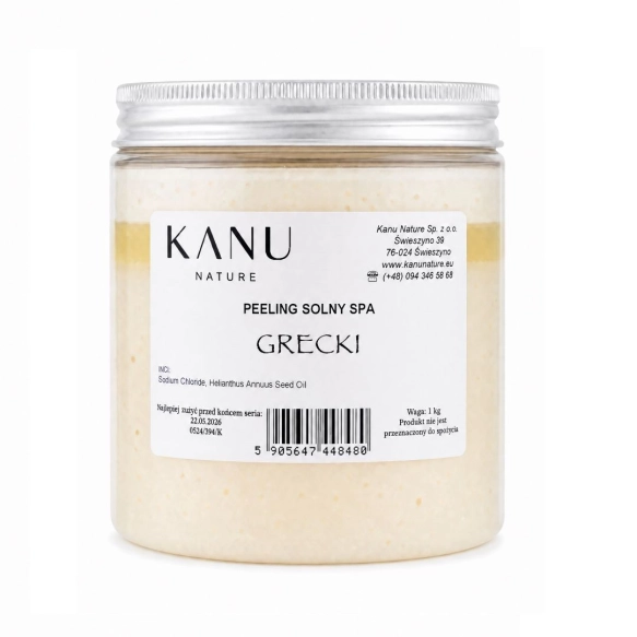 KANU Nature Peeling solny Grecki Winogronowy 1 kg