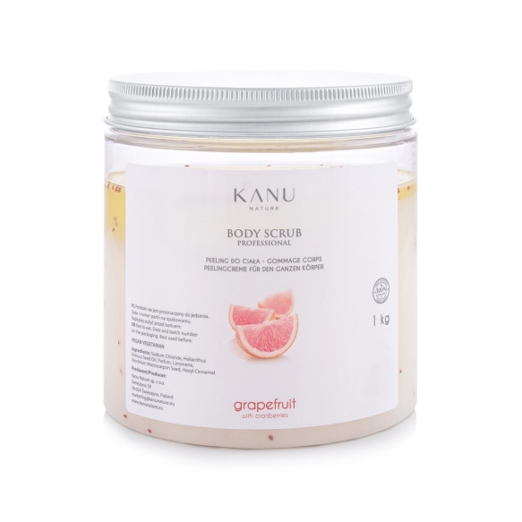 KANU Nature Peeling solny Grejfrut z Żurawiną 1 kg