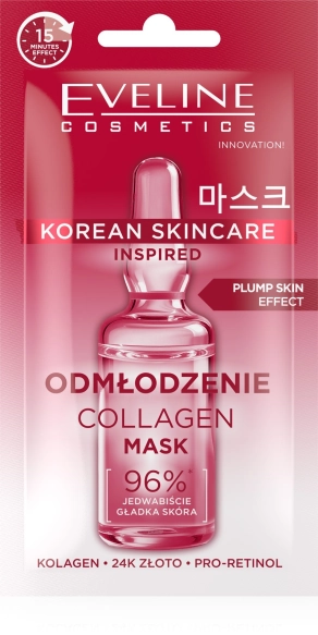 EVELINE Korean Skincare Collagen Maseczka do twarzy 8 ml