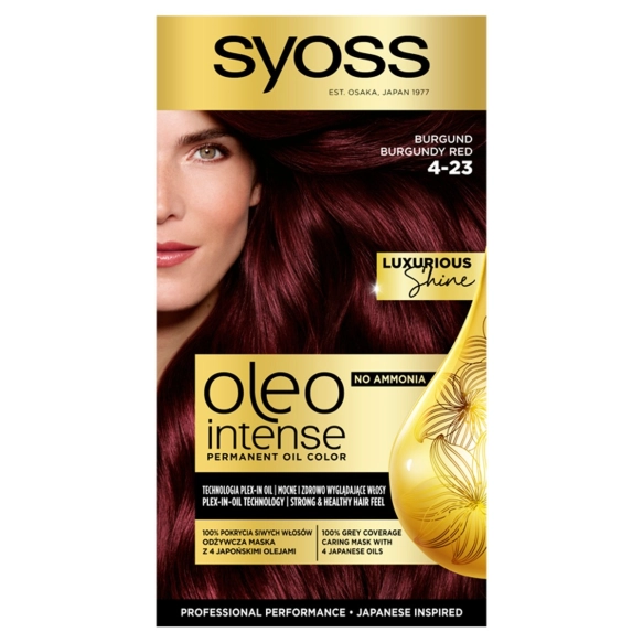 H SYOSS.Farba OLEO  4-23 Burgund TOP&
