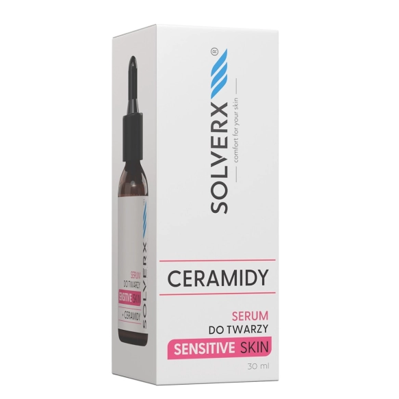 SOLVERX Sensitive Skin Serum do twarzy z ceramidami 30 ml