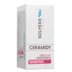 SOLVERX Sensitive Skin Krem - emulsja łagodząca z ceramidami 50 ml