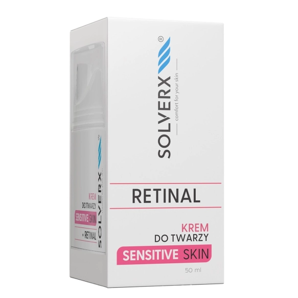 SOLVERX Sensitive Skin Krem do twarzy z retinalem 50 ml