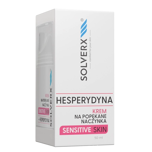SOLVERX Sensitive Skin Krem na popękane naczynka 50 ml